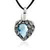 Angels Wings Heart - Blue