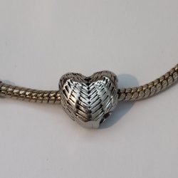 Alternative view of Wing Heart Charm