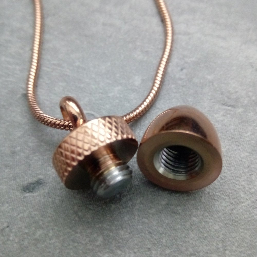 Rose Gold Acorn - Image 3