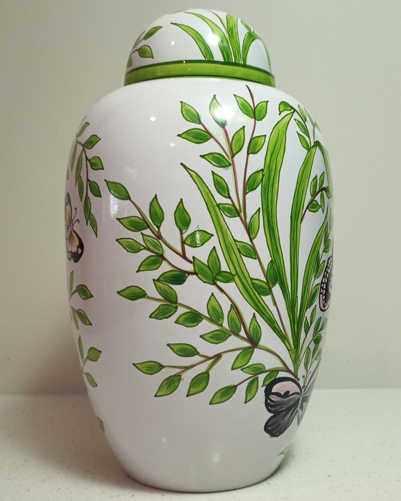 Butterfly Garden Urn - Image 2