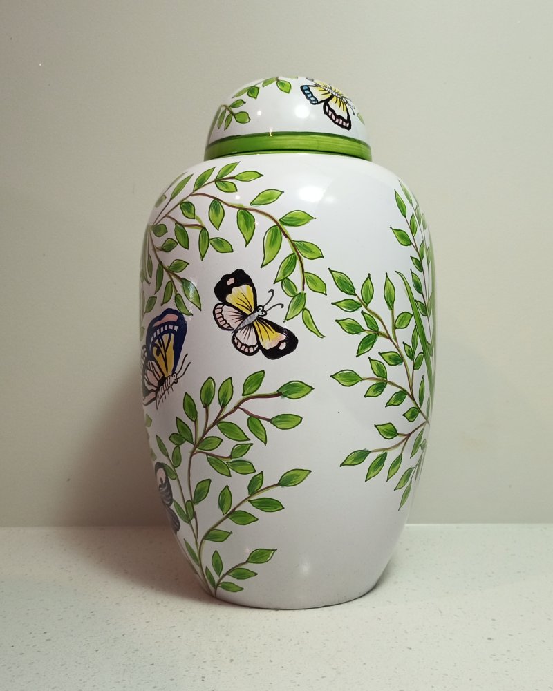 Butterfly Garden Urn - Image 6