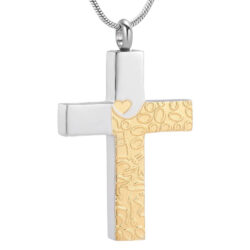 Gold Embossed Cross