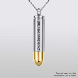 Alternative view of Black Bullet with Gold tip