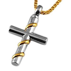 Gold Entwined Cross