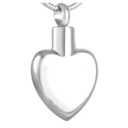Heart - Silver Flat