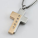 Alternative view of Accent Cross - Gold