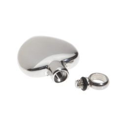 Alternative view of Heart - Silver