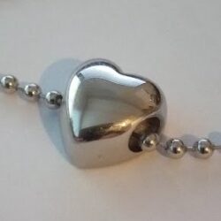 Alternative view of Silver Heart Charm