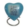 Moon and Back Heart Urn