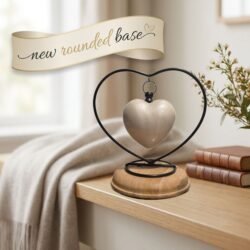 Hanging Heart in Heart - White - Image 3
