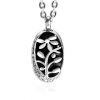 Silver Oval Flower