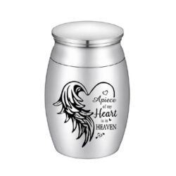 Heart in Heaven Tiny Urn