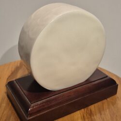 Serenity Round Aluminium Urn – Cream - Image 4