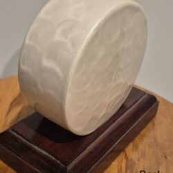Serenity Round Aluminium Urn – Cream - Image 3