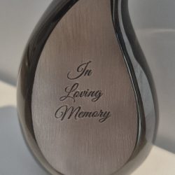 Black Flame Mini Urn - In Loving Memory - Image 3