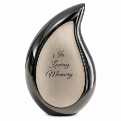 Black Flame Mini Urn - In Loving Memory