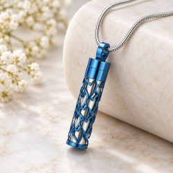 Blue Hearts Cylinder - Image 3