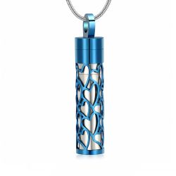 Blue Hearts Cylinder