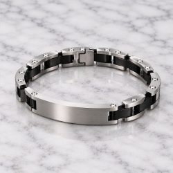 Alternative view of Eternal Bond – Silver Cremation Bracelet